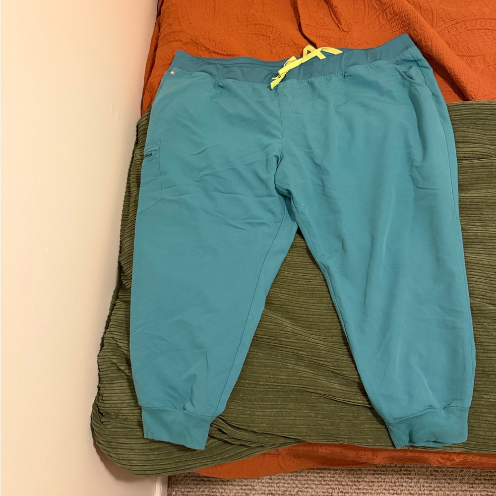 Figs 6xl Scrub Set - Cactus